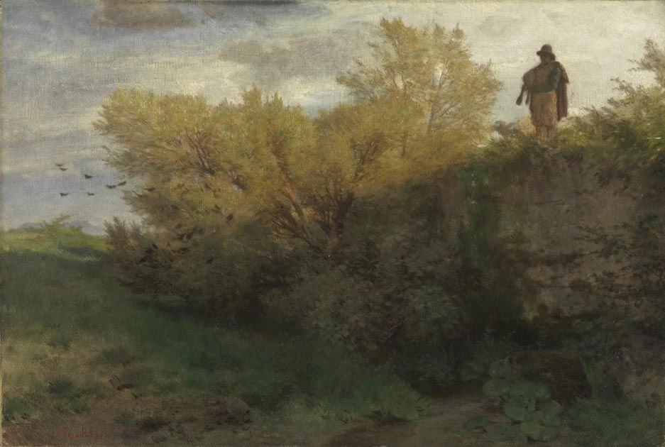Suonatore di cornamusa - Neue Pinakothek, Monaco di Baviera
